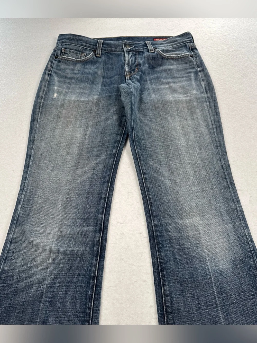 Citizens of Humanity Kelly #001 Jeans Womens 28 Low-waist Bootcut DistressedY2K